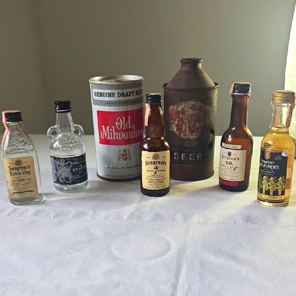 Vintage Alcohol Decor